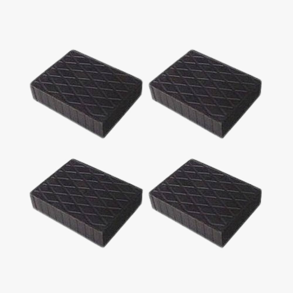 SET DI 4 TAMPONI IN GOMMA 16x12x4 CM